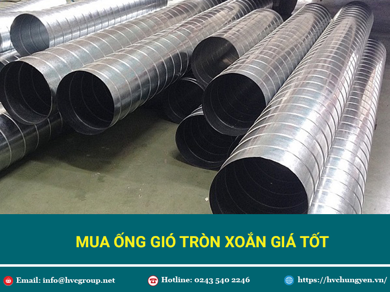 5 Lý Do Nên Mua Ống Gió Tròn Xoắn 2022