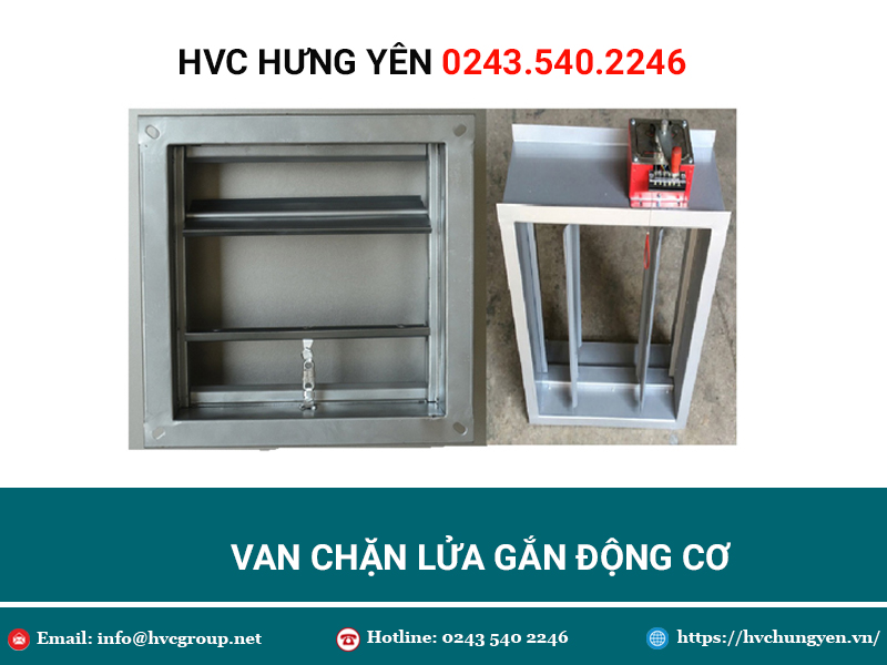 Van Chặn Lửa Gắn Động Cơ - Giải Pháp Chống Cháy Hiệu Quả