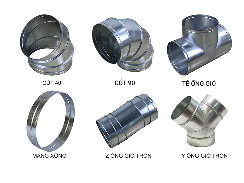 Bảng báo giá phụ kiện ống gió mới nhất 2023