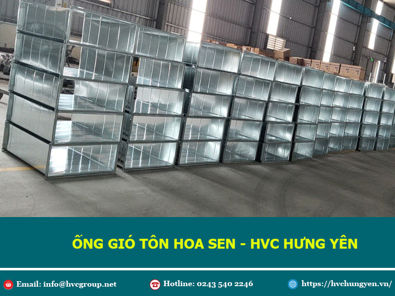 Địa Chỉ Sản Xuất Ống Gió Tôn Hoa Sen Chất Lượng - Giá rẻ