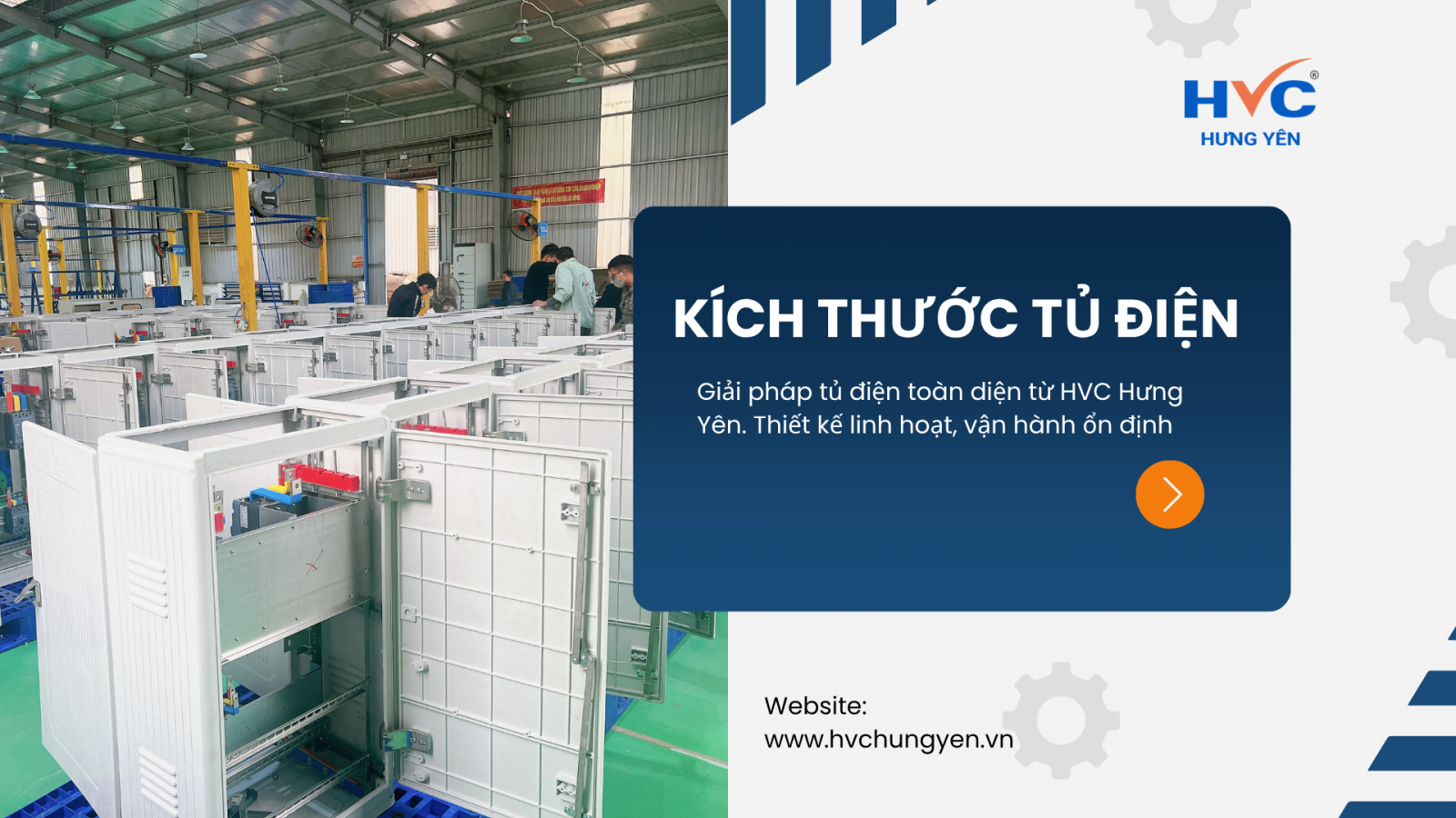 Kích thước tủ điện công nghiệp chuẩn kỹ thuật – Hướng dẫn chi tiết từ HVC Hưng Yên