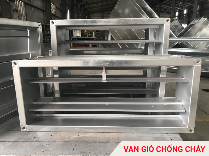 Van gió chống cháy - Cấu tạo & nguyên lý hoạt động