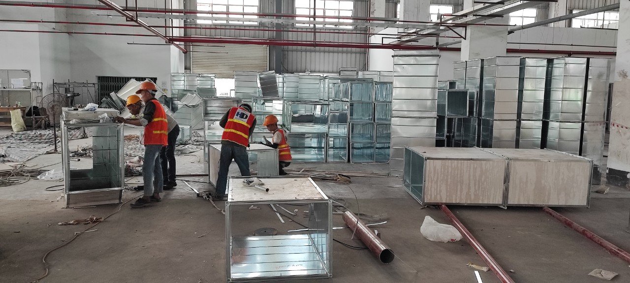 Lắp đặt ống gió