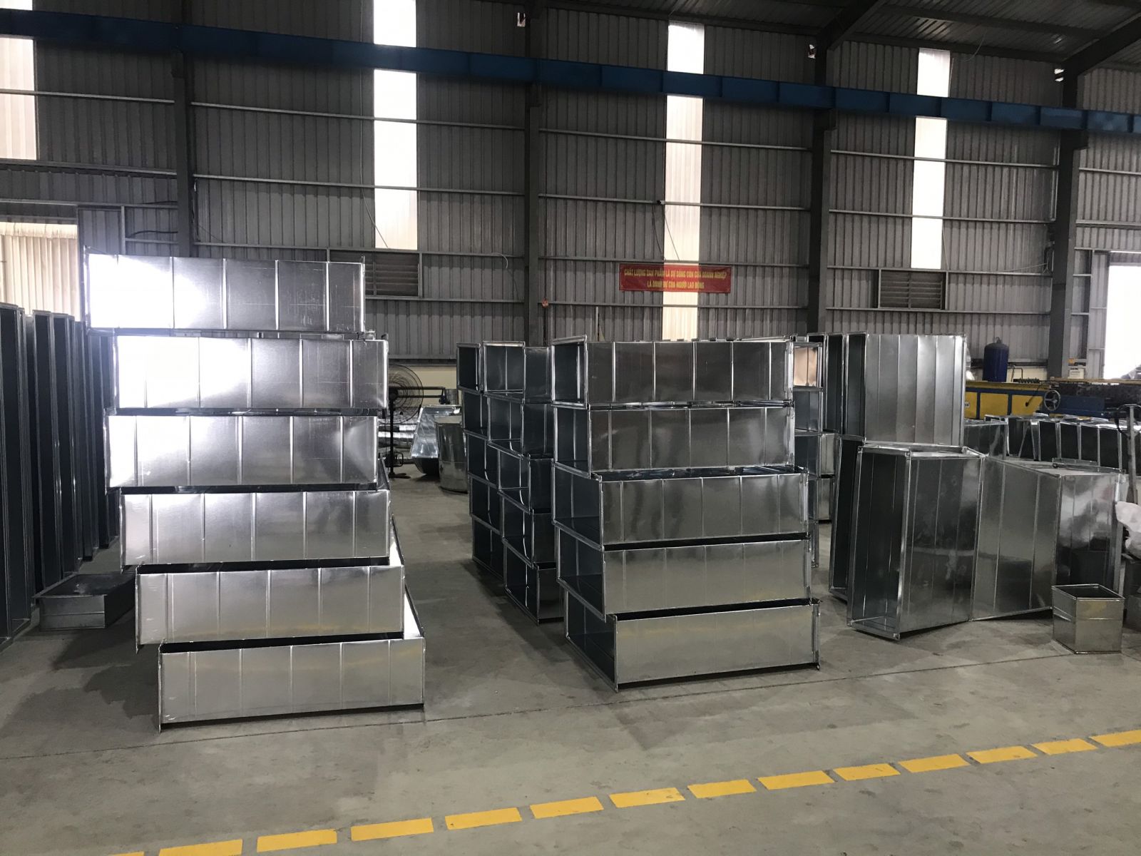 Ống gió HVC Hưng Yên Sản xuất