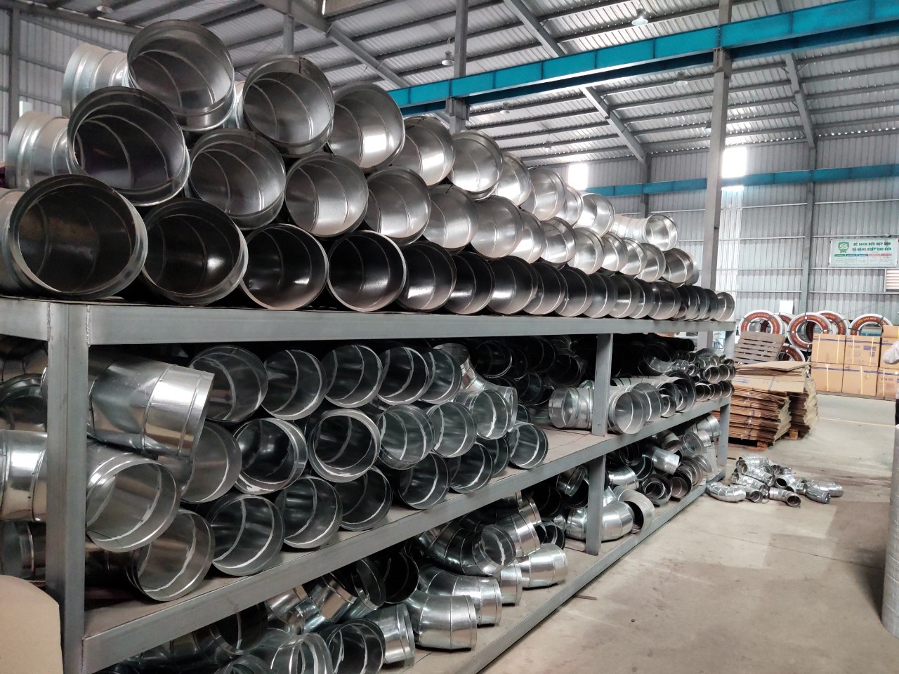 phụ kiện ống gió tròn