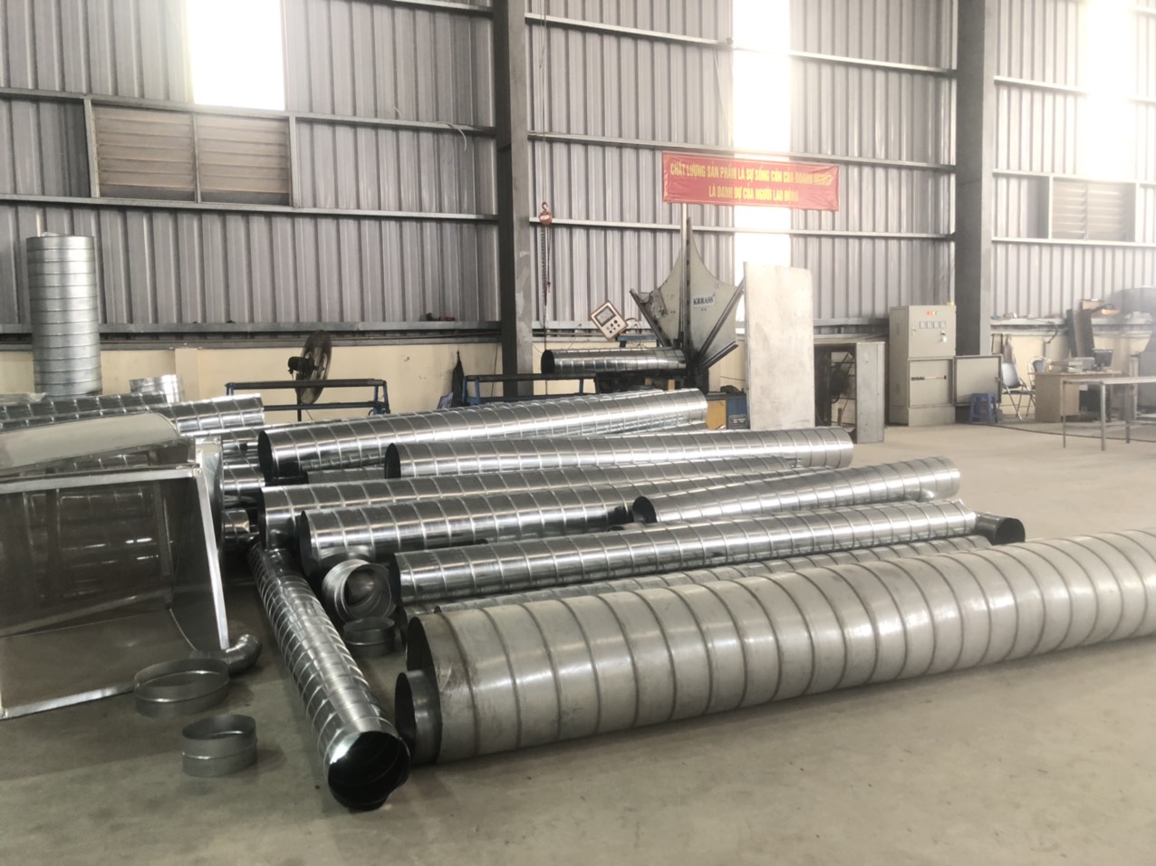 ống gió tròn xoắn